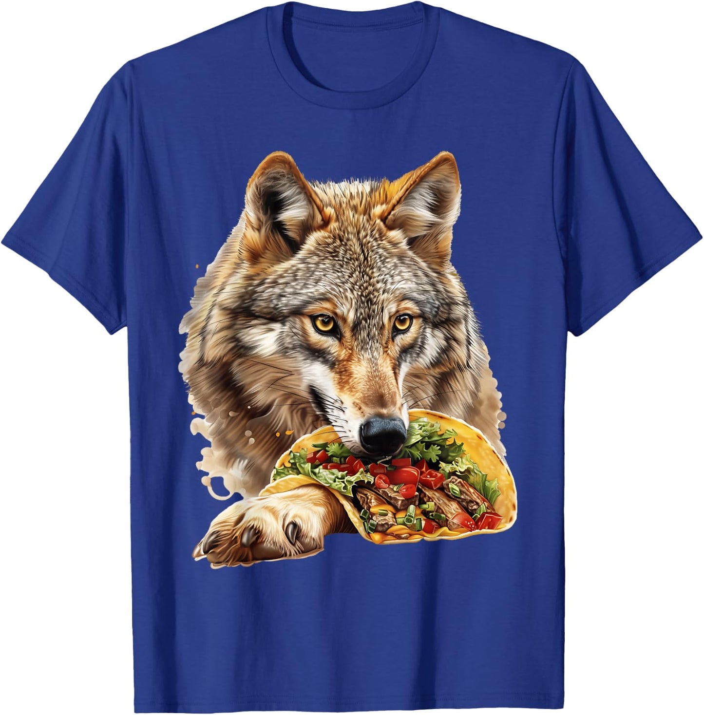 Wolf Tacos T-Shirt - T-Shirt | Royal