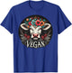 Cow with Flowers Vegan Boho – Vintage Cute T-Shirt - T-Shirt | Royal