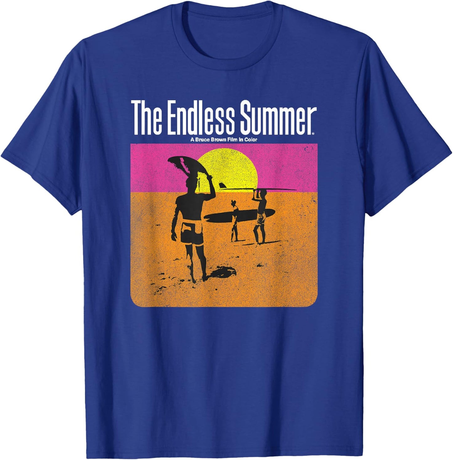 The Endless Summer 1966 Classic Surf Movie 60s Vintage Surf T-Shirt - T-Shirt | Royal