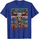 Vintage Stapleton Cow & Leopard Distressed Music Country 80s T-Shirt - T-Shirt | Royal