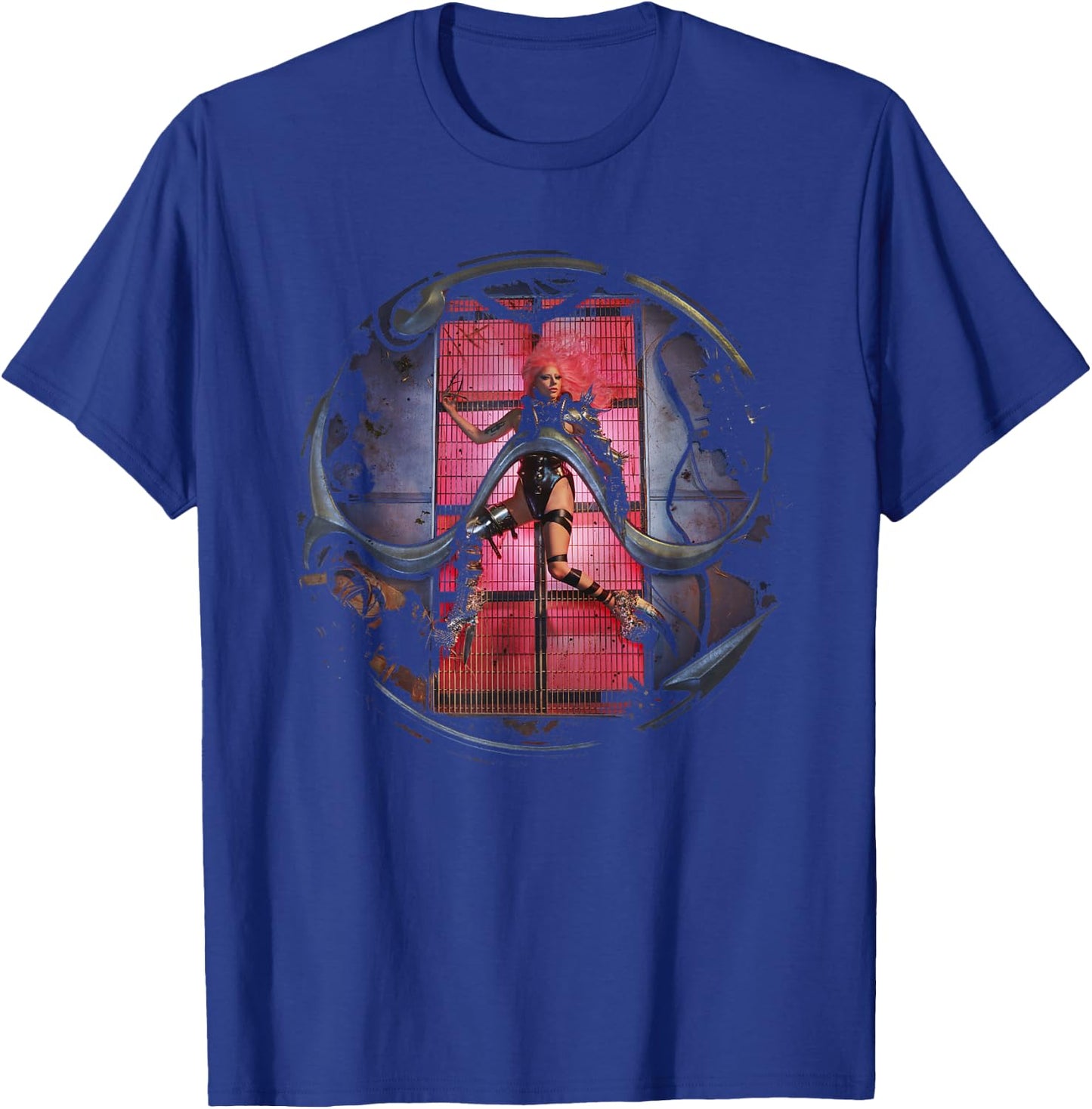 Official Lady Gaga Chromatica Cover T-Shirt - T-Shirt | Royal