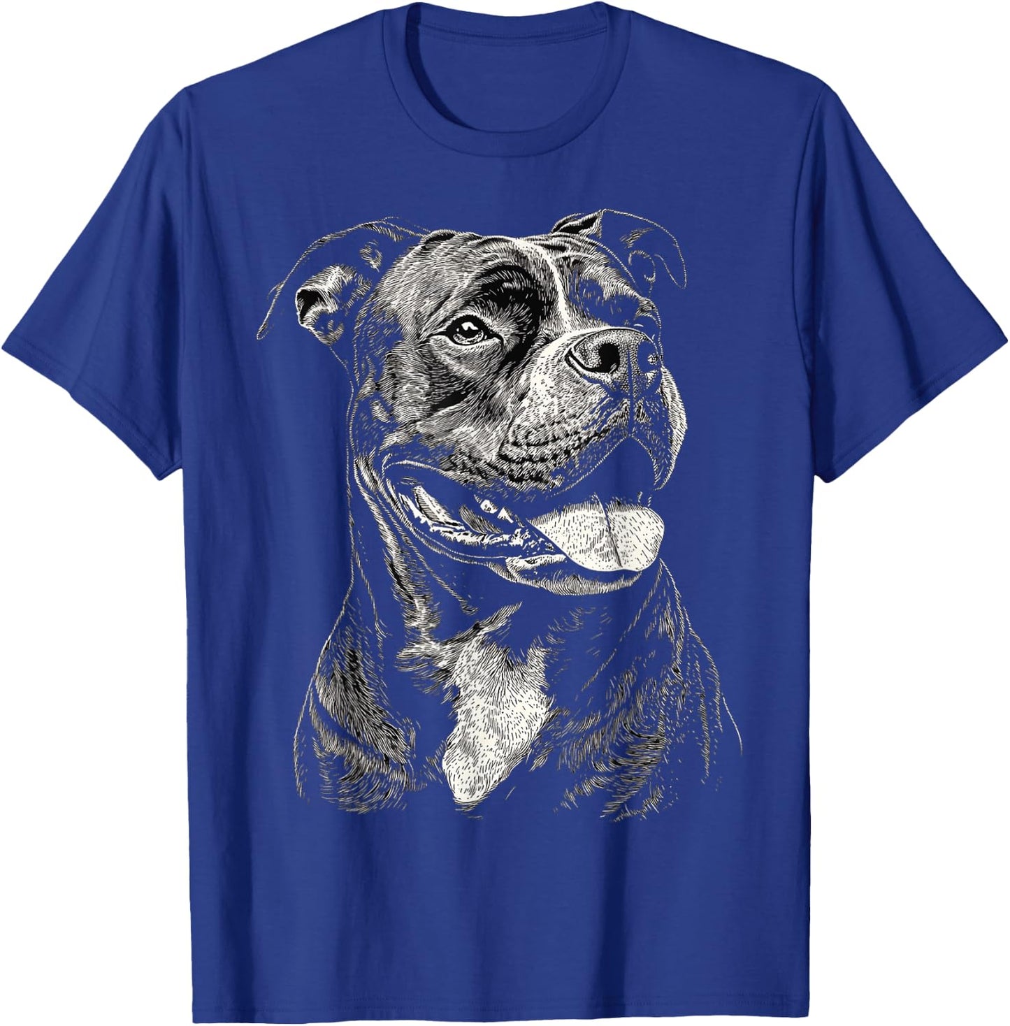 American Bully Dog Graphic Pet Art American Bully , Black, S T-Shirt - T-Shirt | Royal