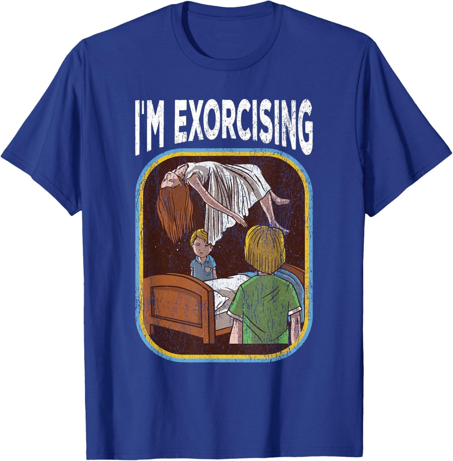 Horror Movie Vintage Nostalgia Small T-Shirt - T-Shirt | Royal