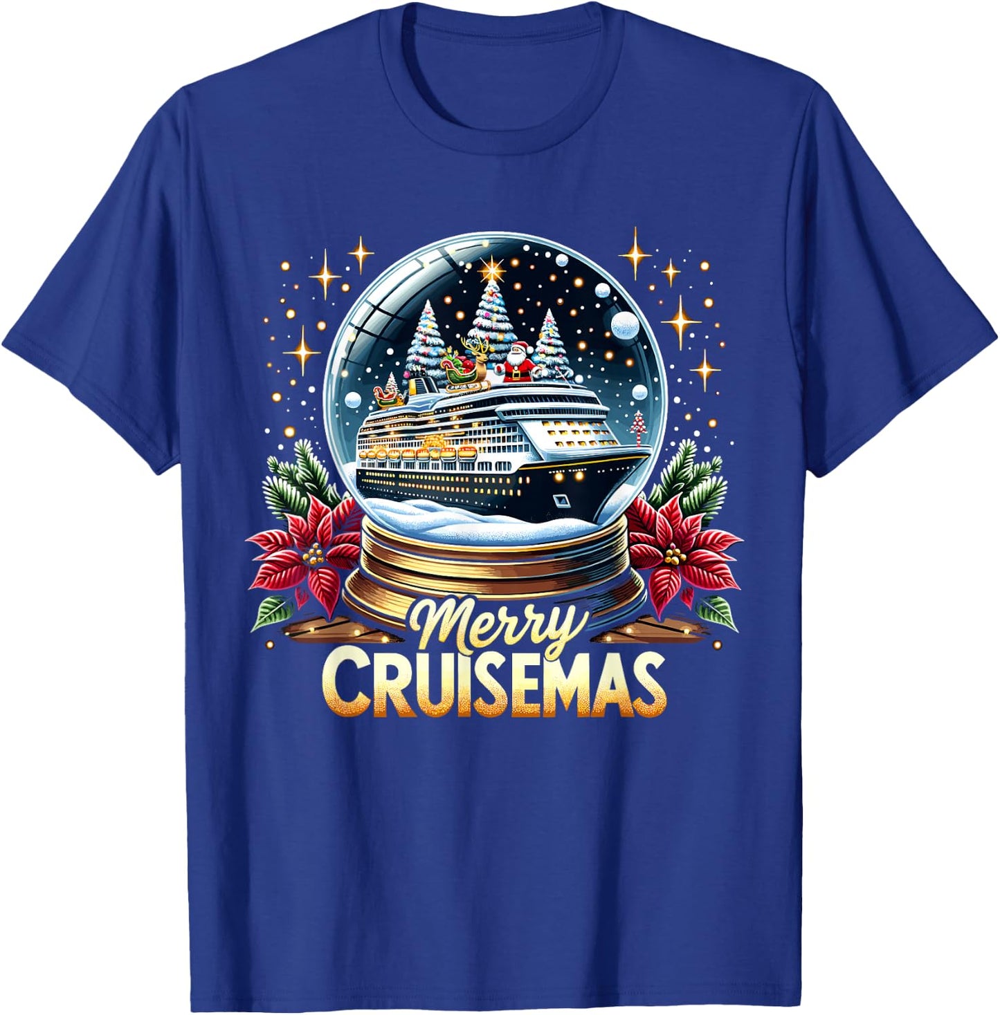 Merry Cruisemas - Cruise Mas T-Shirt - T-Shirt | Royal