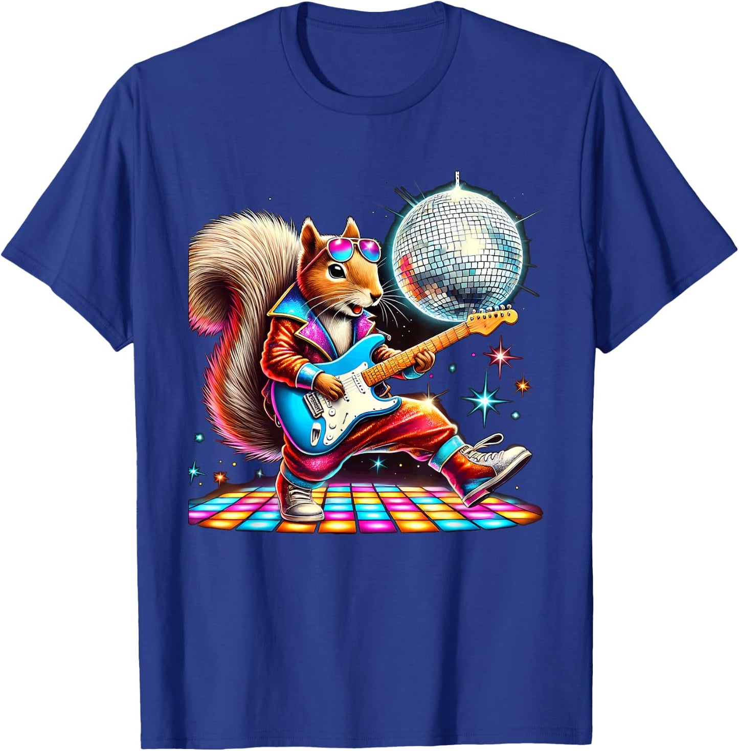 Aesthetic Squirrel Disco T-Shirt - T-Shirt | Royal