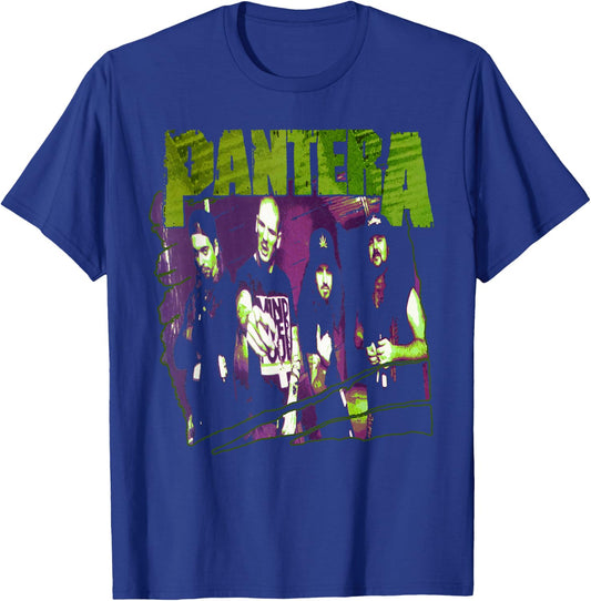 Pantera Official Vintage Sketch T-Shirt - T-Shirt | Royal