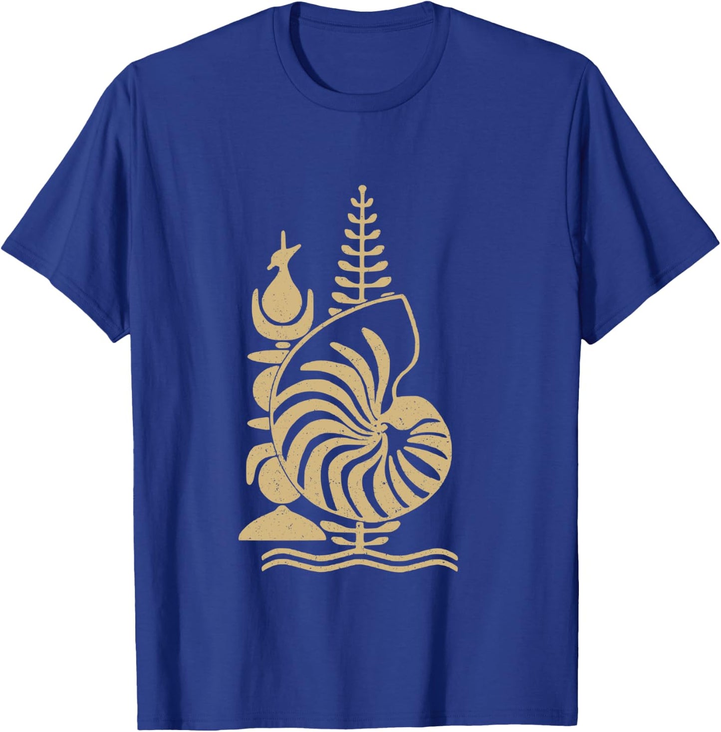 Drapeau du symbole de la Calédonie Manche Longue T-Shirt - T-Shirt | Royal