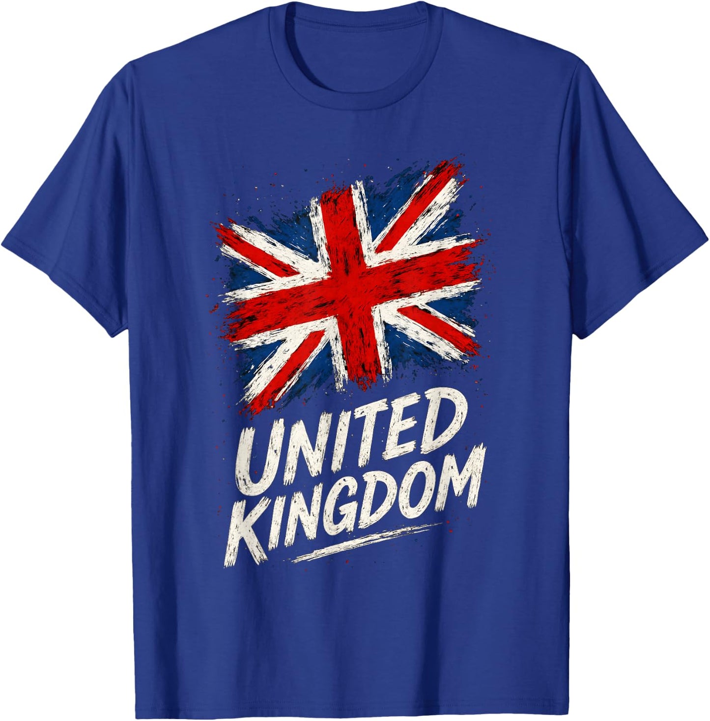 United Kingdom UK Flag T-Shirt - T-Shirt | Royal