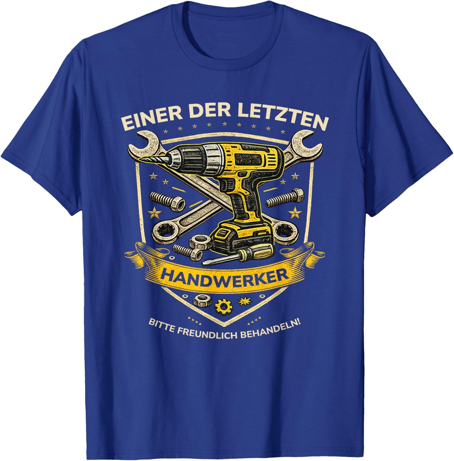 Handwerker Geschenk Mann Papa – Einer der letzten Handwerker T-Shirt - T-Shirt | Royal