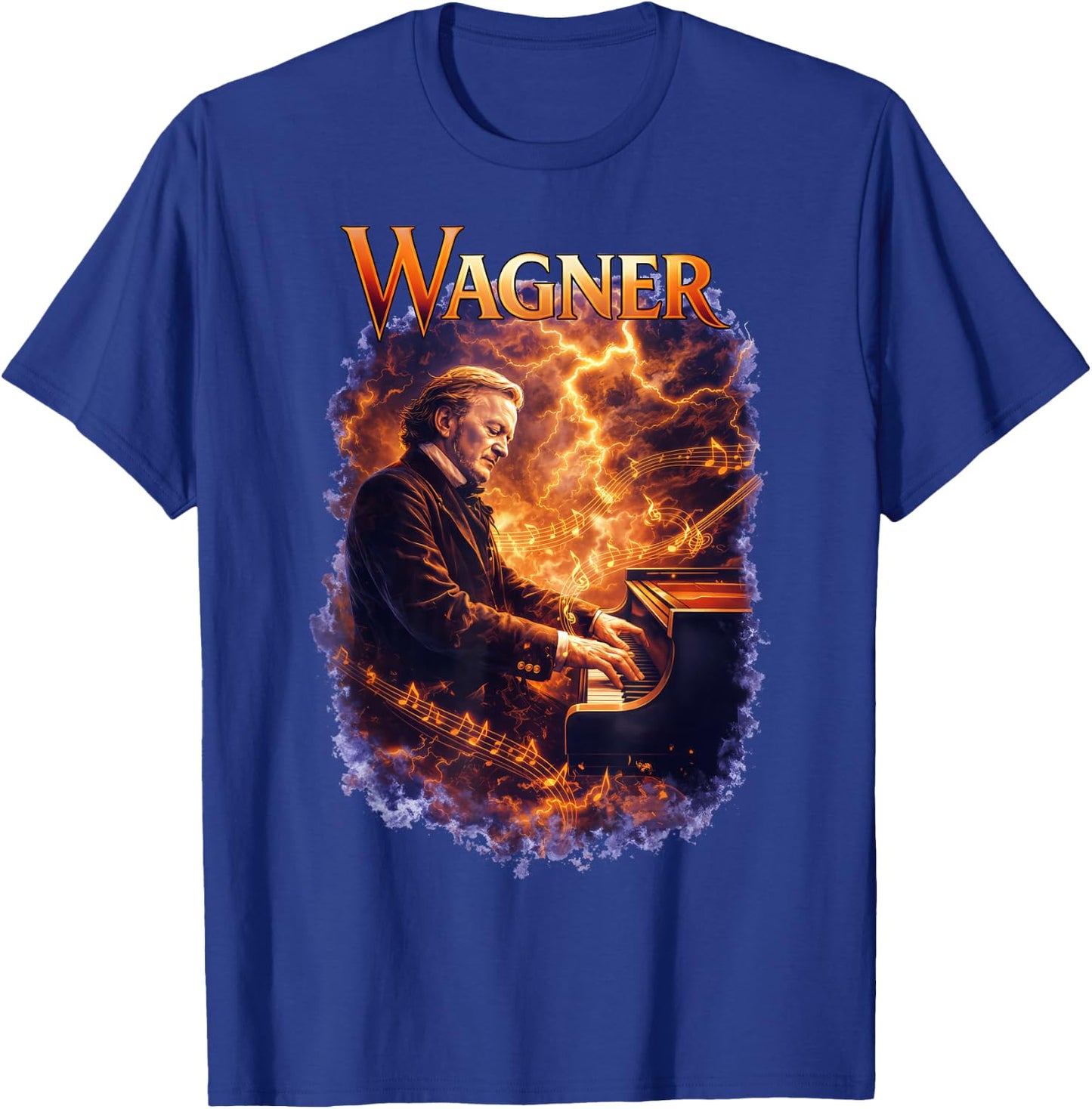 Richard Wagner Komponist T-Shirt - T-Shirt | Royal