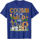 Cousin Of The Wild And Two Zoo Safari Jungle Birthday T-Shirt - T-Shirt | Royal