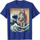 Funny Japanese Art Vintage Poodle Dog Design - Dogzilla T-Shirt - T-Shirt | Royal