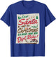 Dear Santa All I Want Is Shiny New Dirt Bike Christmas Shirt T-Shirt - T-Shirt | Royal