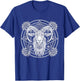 Baphomet Goat Satanist Halloween Metal Head Satanism T-Shirt - T-Shirt | Royal