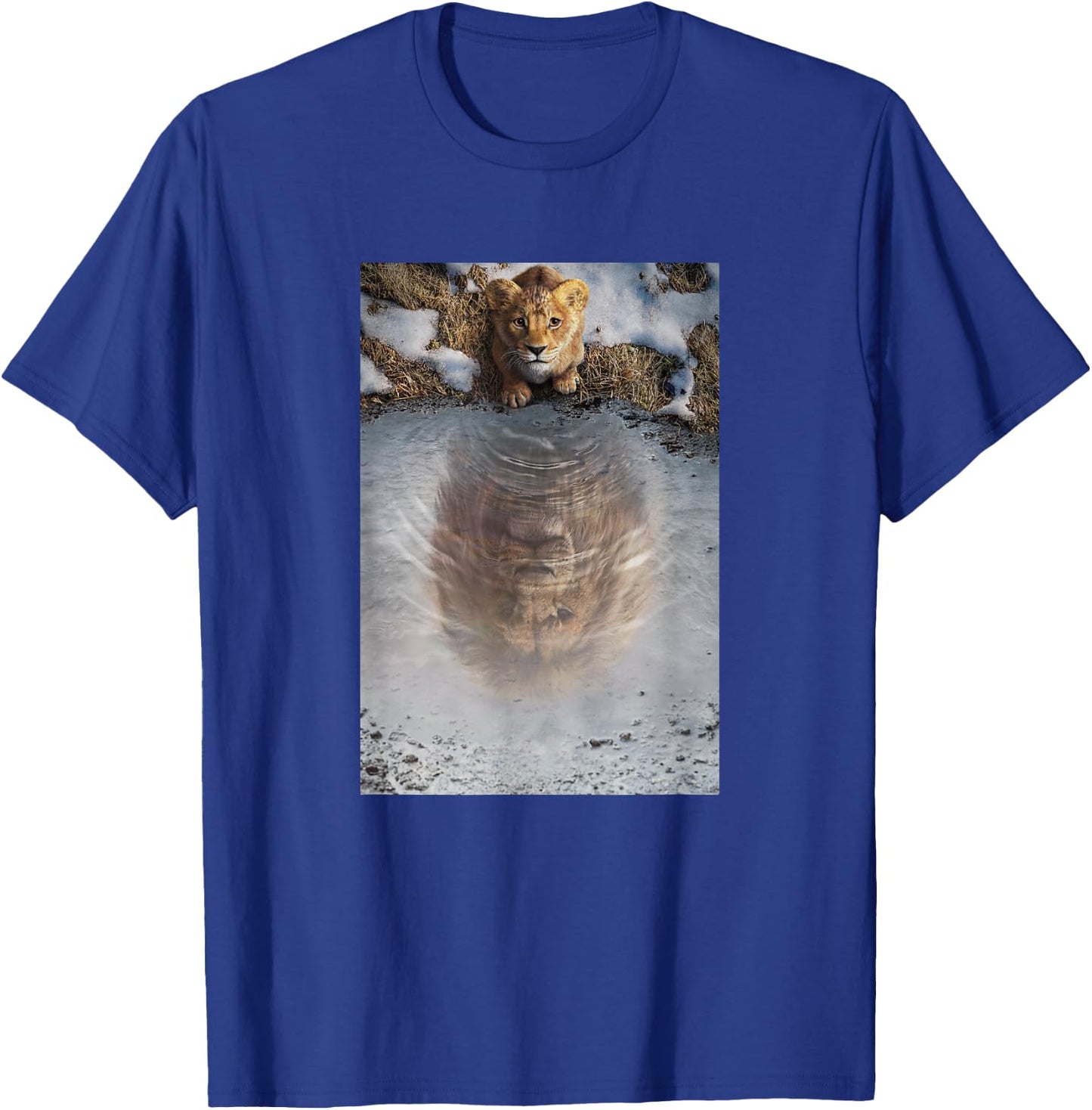 Disney Mufasa: The Lion King A Royal Reflection T-Shirt - T-Shirt | Royal