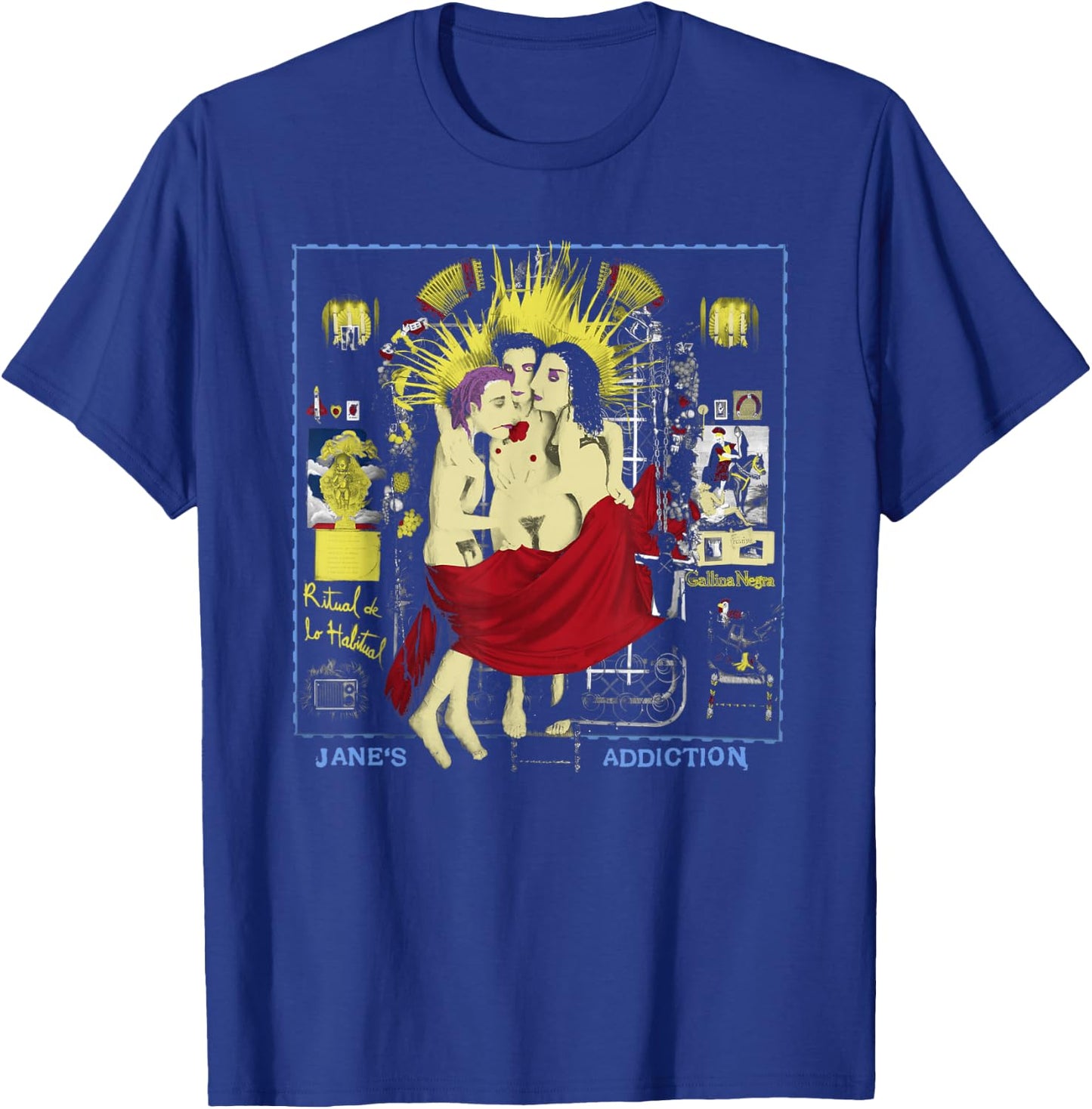 Jane’s Addiction Habitual T-Shirt - T-Shirt | Royal