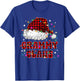 Grammy Claus Shirt Christmas Lights Pajama Family Matching T-Shirt - T-Shirt | Royal