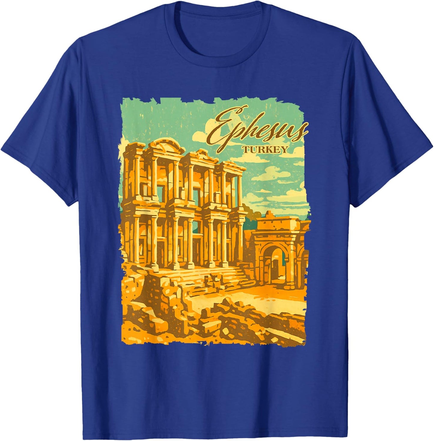 Ephesus Turkey Traveling Trip Meet Me In Ephesus Souvenir T-Shirt - T-Shirt | Royal