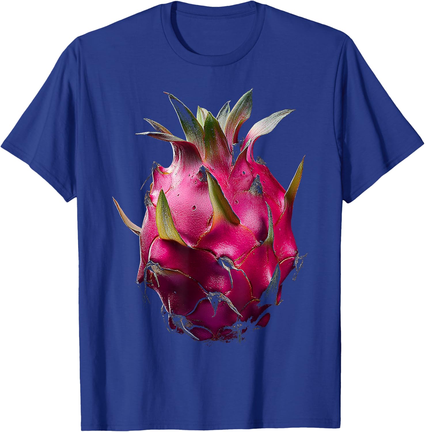 Dragon Fruit Motif Artwork Dragon T-Shirt - T-Shirt | Royal