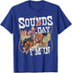 Retro Vintage Sounds Gay Im in Cowgirl Rodeo Lesbians LGBT T-Shirt - T-Shirt | Royal