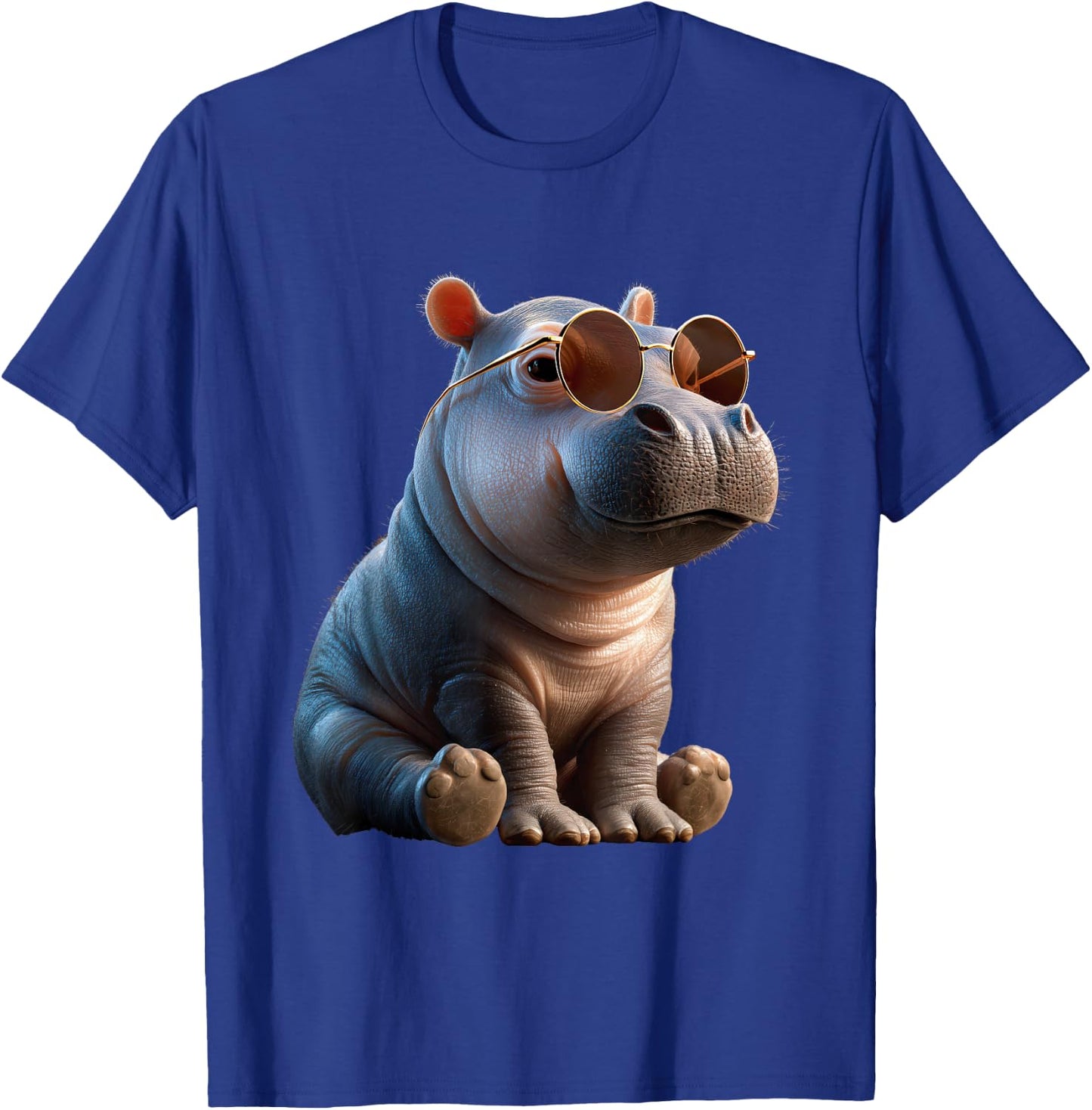 Hippo Hippo Hippopotamus Sweet Hippos T-Shirt - T-Shirt | Royal