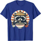 Raccoon Ramen Kawaii Neko Japanese Noodles Aesthetic , black T-Shirt - T-Shirt | Royal