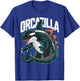 Funny Orca Orcazilla T-Shirt - T-Shirt | Royal