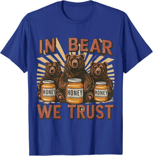 In Bear We Trust Honey Family T-Shirt - T-Shirt | Royal