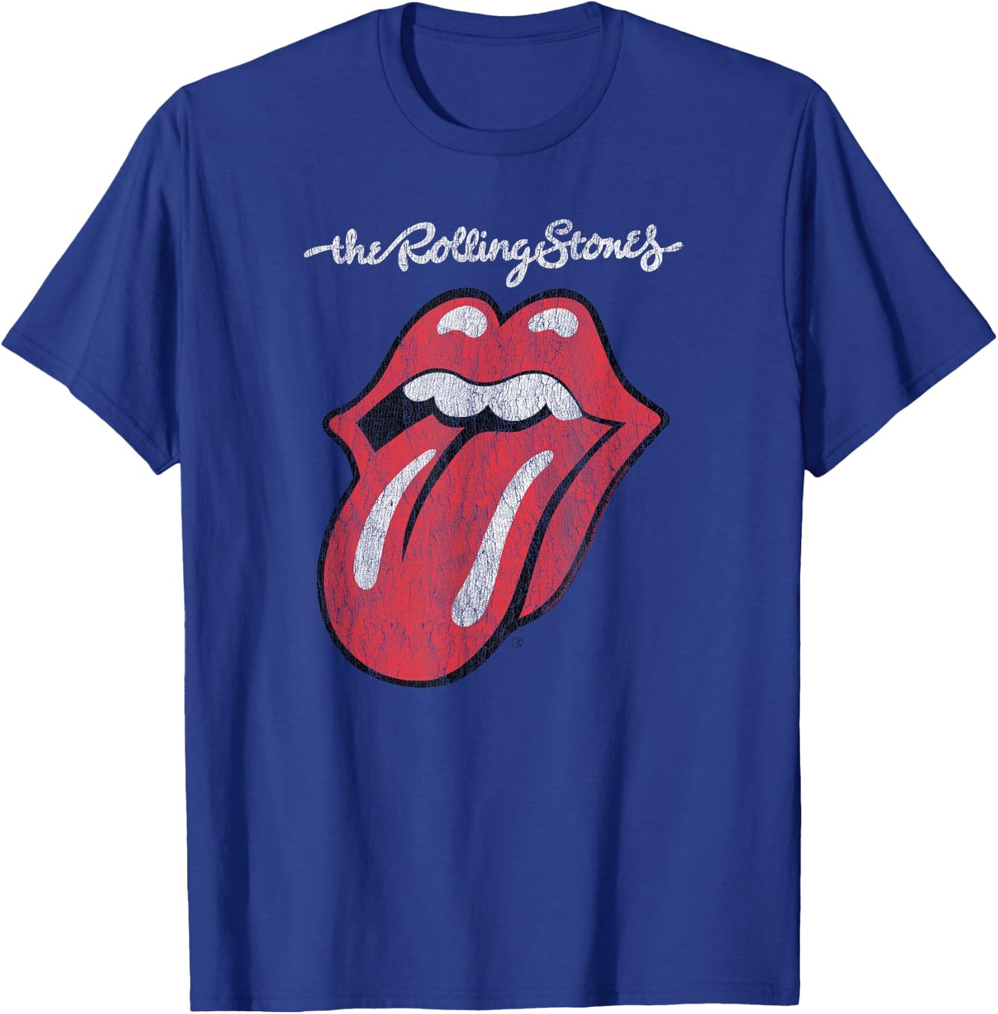 Rolling Stones Official Script Tongue , black T-Shirt - T-Shirt | Royal