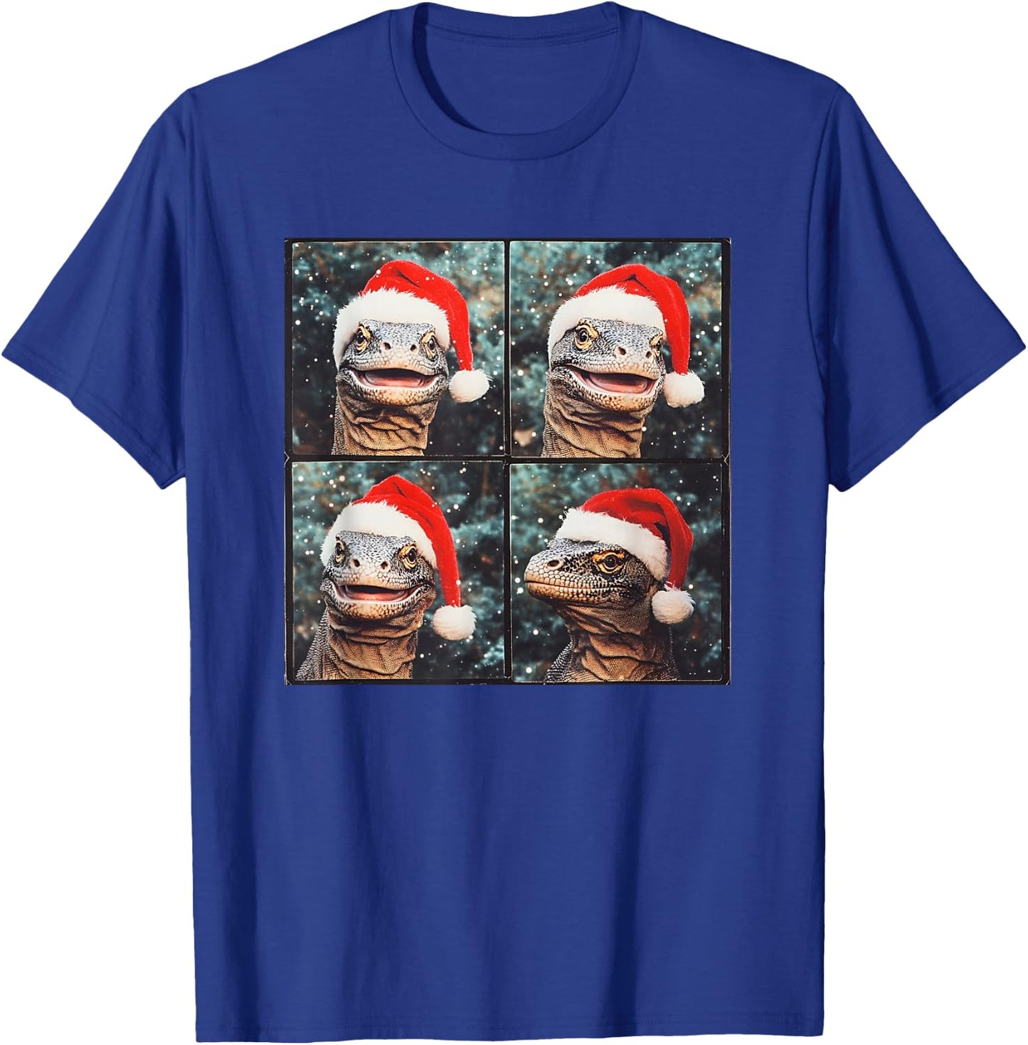 Komodo Dragon Christmas T-Shirt - T-Shirt | Royal