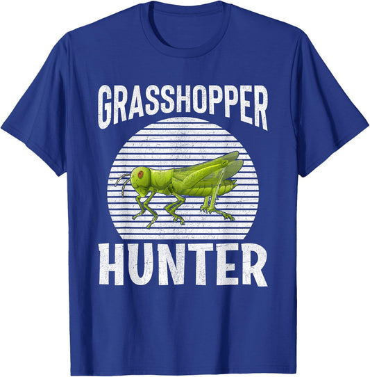 Grasshopper Hunter I Grasshopper T-Shirt - T-Shirt | Royal