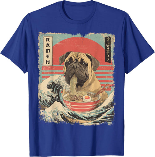 Nouilles japonaises Vintage Bullmastiff Dog Ramen