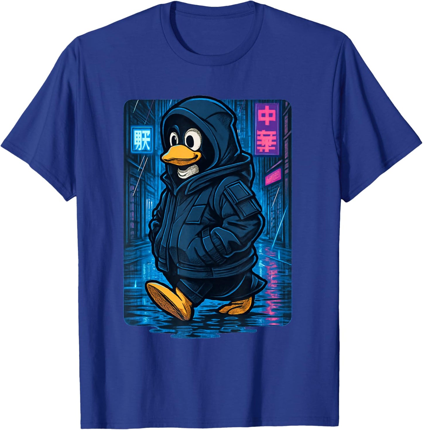 Linux Penguin Tux for Software Developers T-Shirt - T-Shirt | Royal