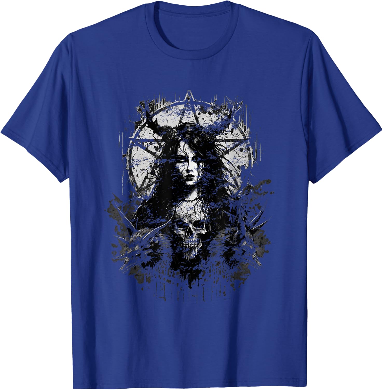 Gothic Aesthetic Satanic Grunge Dark Magic T-Shirt - T-Shirt | Royal
