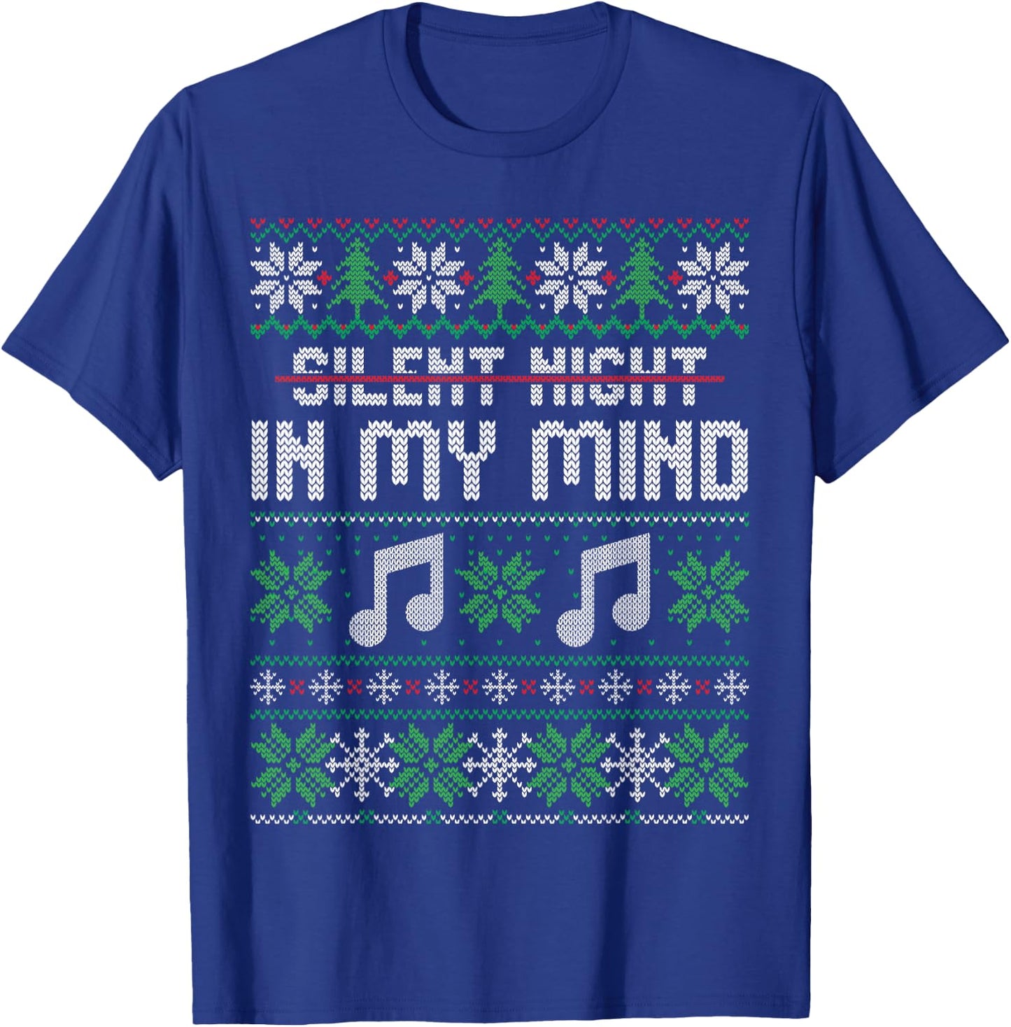 In My Mind Christmas T-Shirt - T-Shirt | Royal