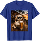 Funny Shih Tzu Drinking Beer Beach Sunset Men Women T-Shirt - T-Shirt | Royal