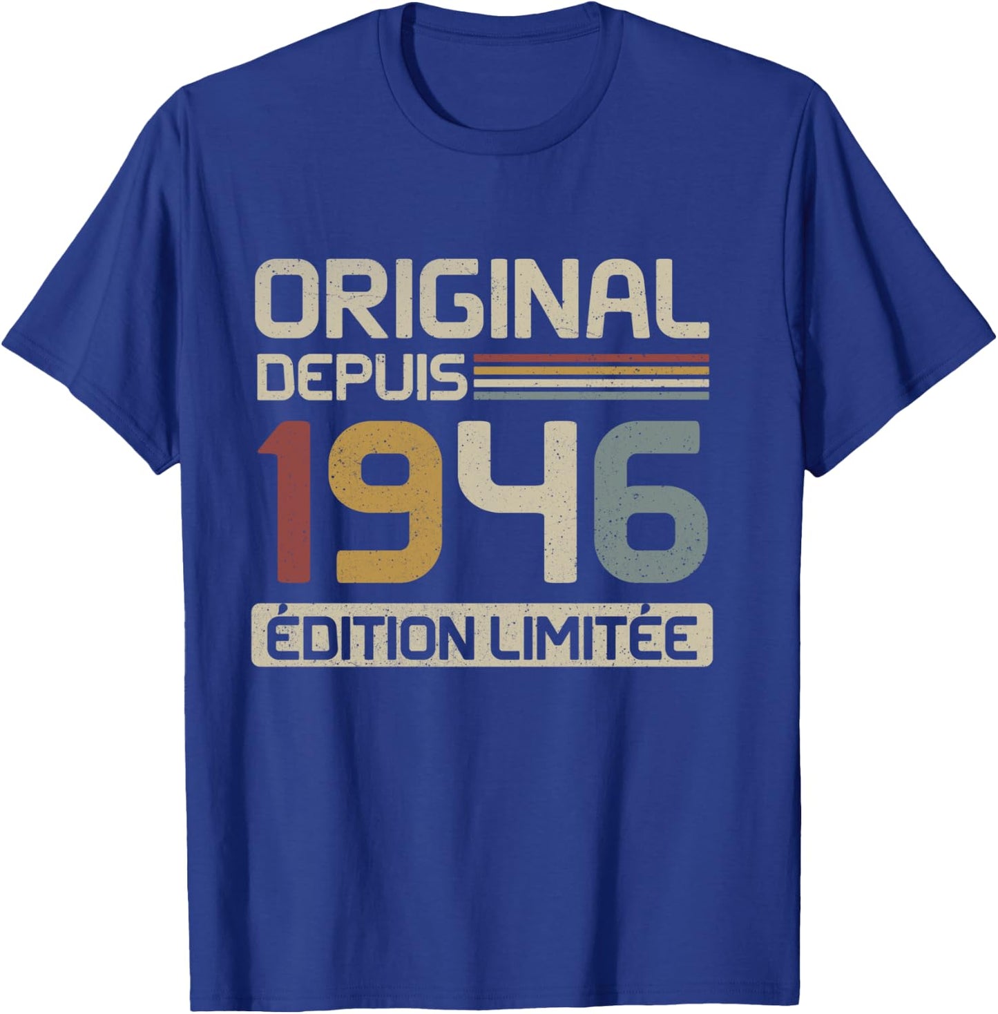 Original 1946 Birthday Gift 79 Years Old anniv 79 years T-Shirt - T-Shirt | Royal