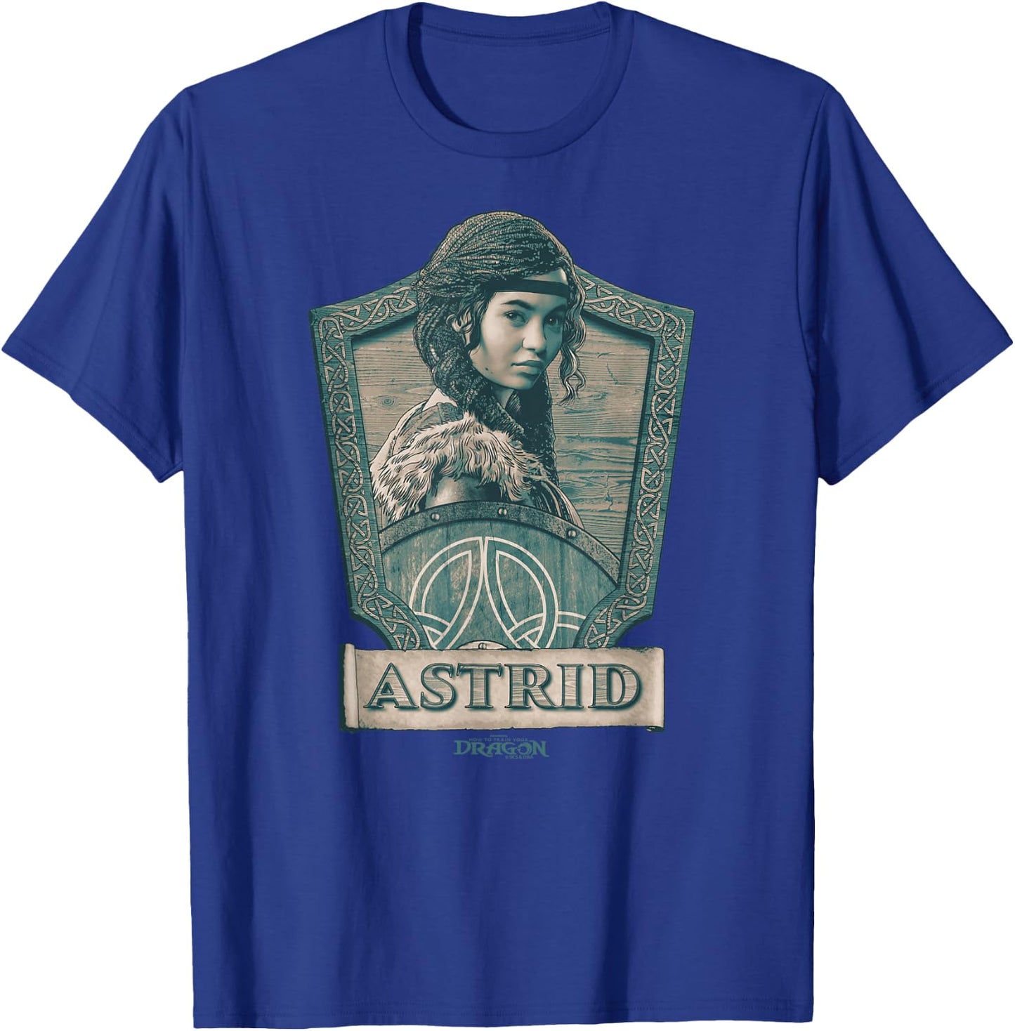 DreamWorks Dragons Astrid Viking Crest T-Shirt - T-Shirt | Royal
