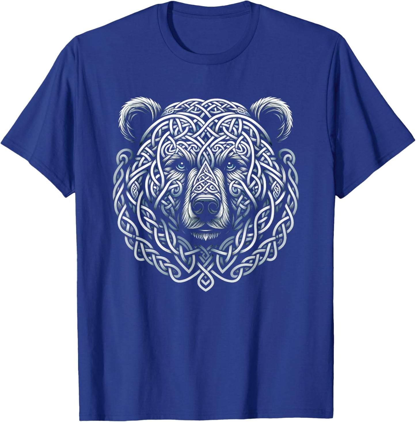 Berserker Bear Head Celtic Tribal Knot Viking T-Shirt - T-Shirt | Royal