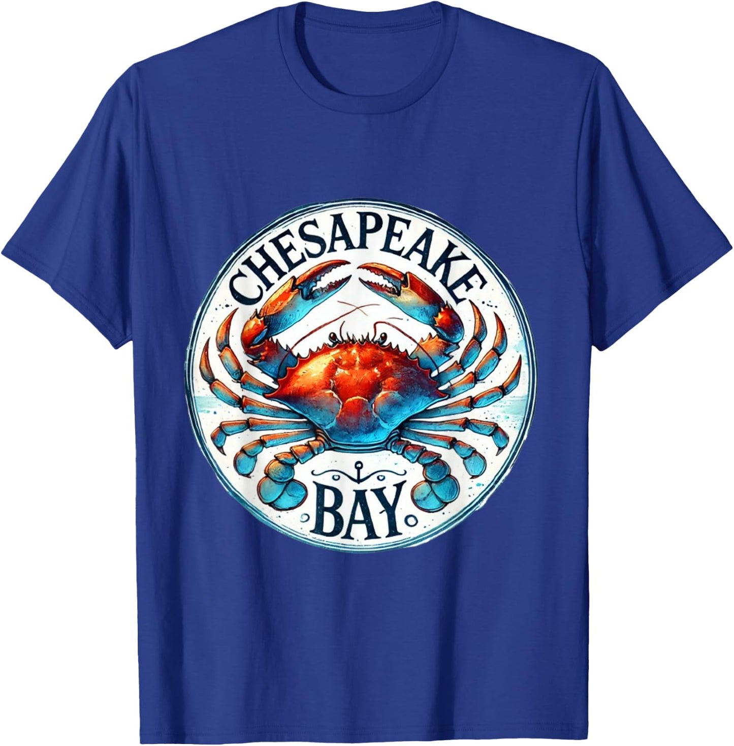 Chesapeake Bay Crab T-Shirt - T-Shirt | Royal