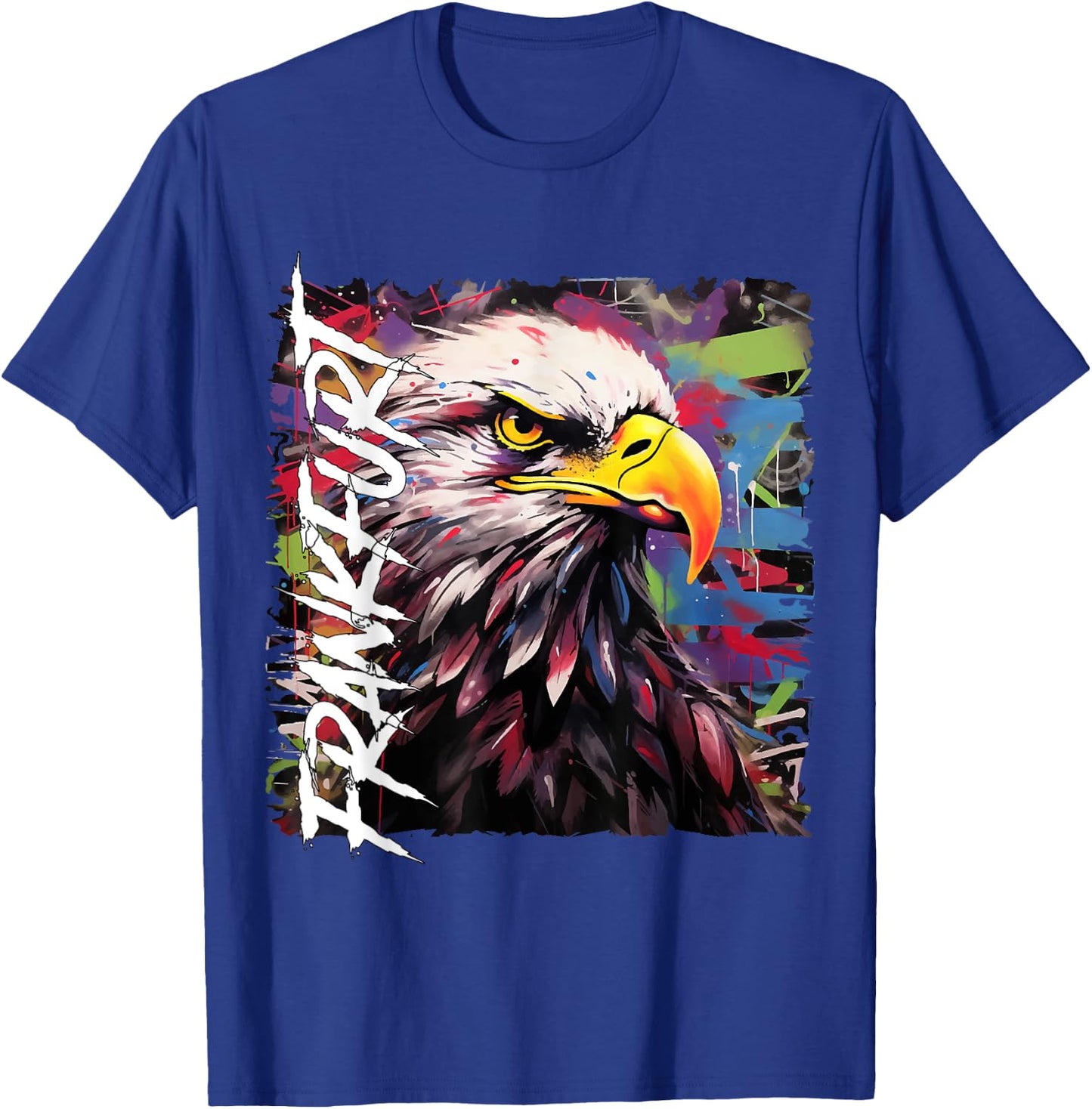 Hessen Frankfurt Frankfurt FFM Frankfurt , black T-Shirt - T-Shirt | Royal
