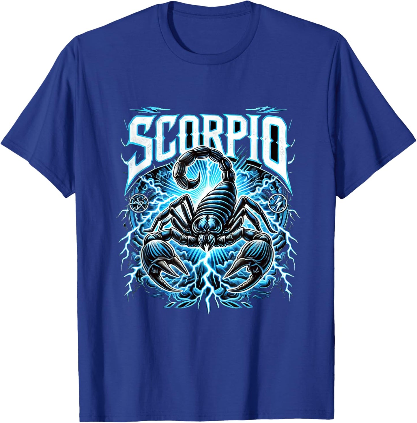 Scorpio Heavy Metal Zodiac T-Shirt - T-Shirt | Royal
