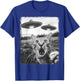 Alien Selfie Alien UFO Tabby Cat , Black, S T-Shirt - T-Shirt | Royal