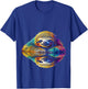 Faultier Abstrakt Niedlich Tier Bunte Kunst Grafik Faultier T-Shirt - T-Shirt | Royal