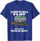 Flat Earth Theory Elephant Turtle Flat Earth Funny Science T-Shirt - T-Shirt | Royal