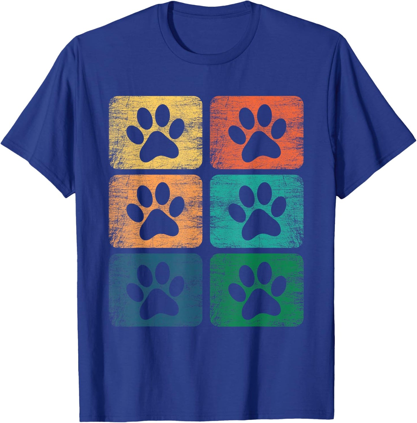 Hunde Hundepfote Hundebesitzer Hundeliebhaber Pfote T-Shirt - T-Shirt | Royal