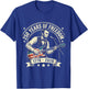 250th Anniversary Abraham Lincoln Playing Guitar 250 Years T-Shirt - T-Shirt | Royal