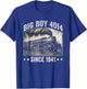 Big Boy 4014 Train Engineer Steam Train Conductor American T-Shirt - T-Shirt | Royal