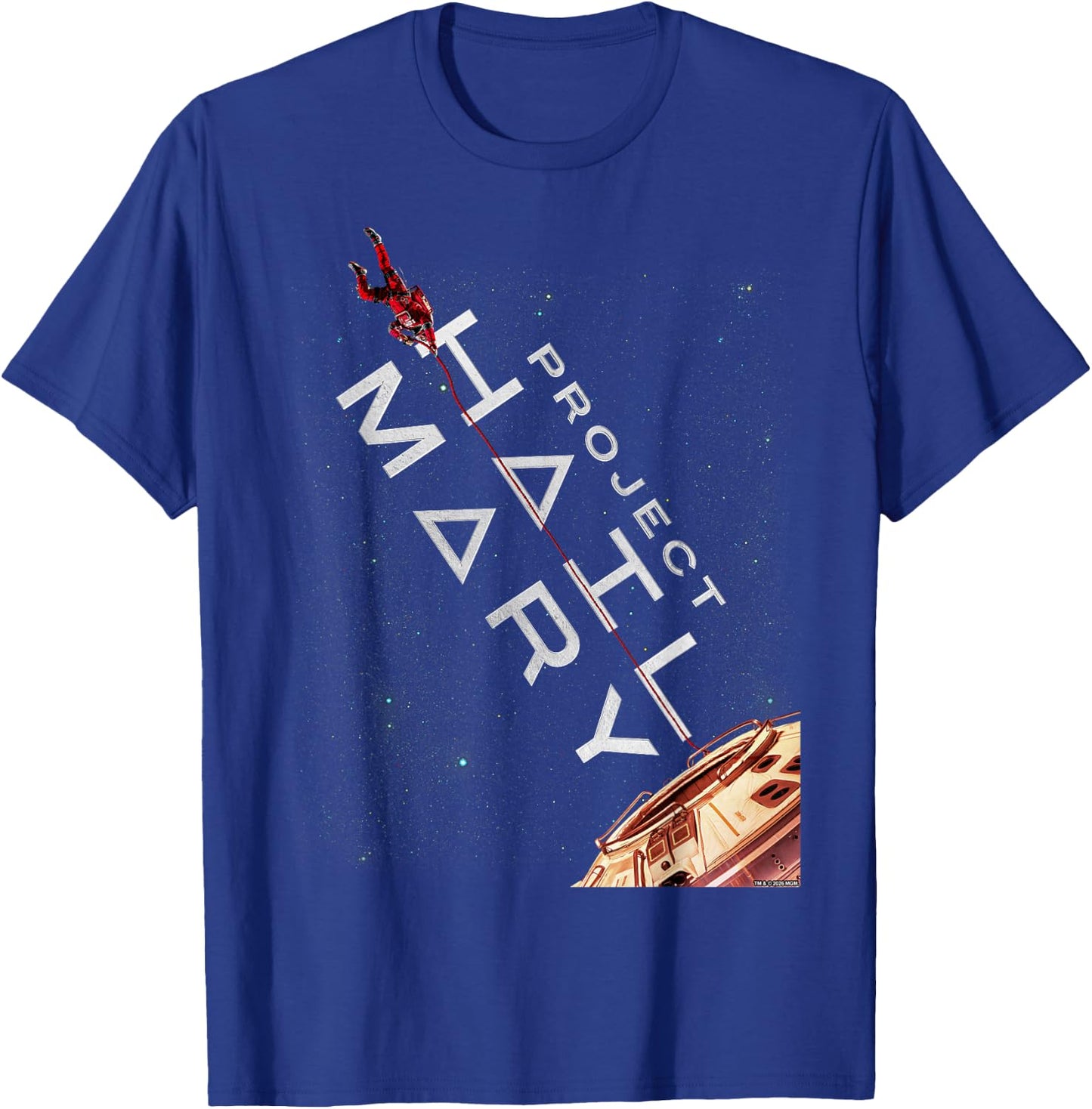 Project Hail Mary Movie Poster T-Shirt - T-Shirt | Royal