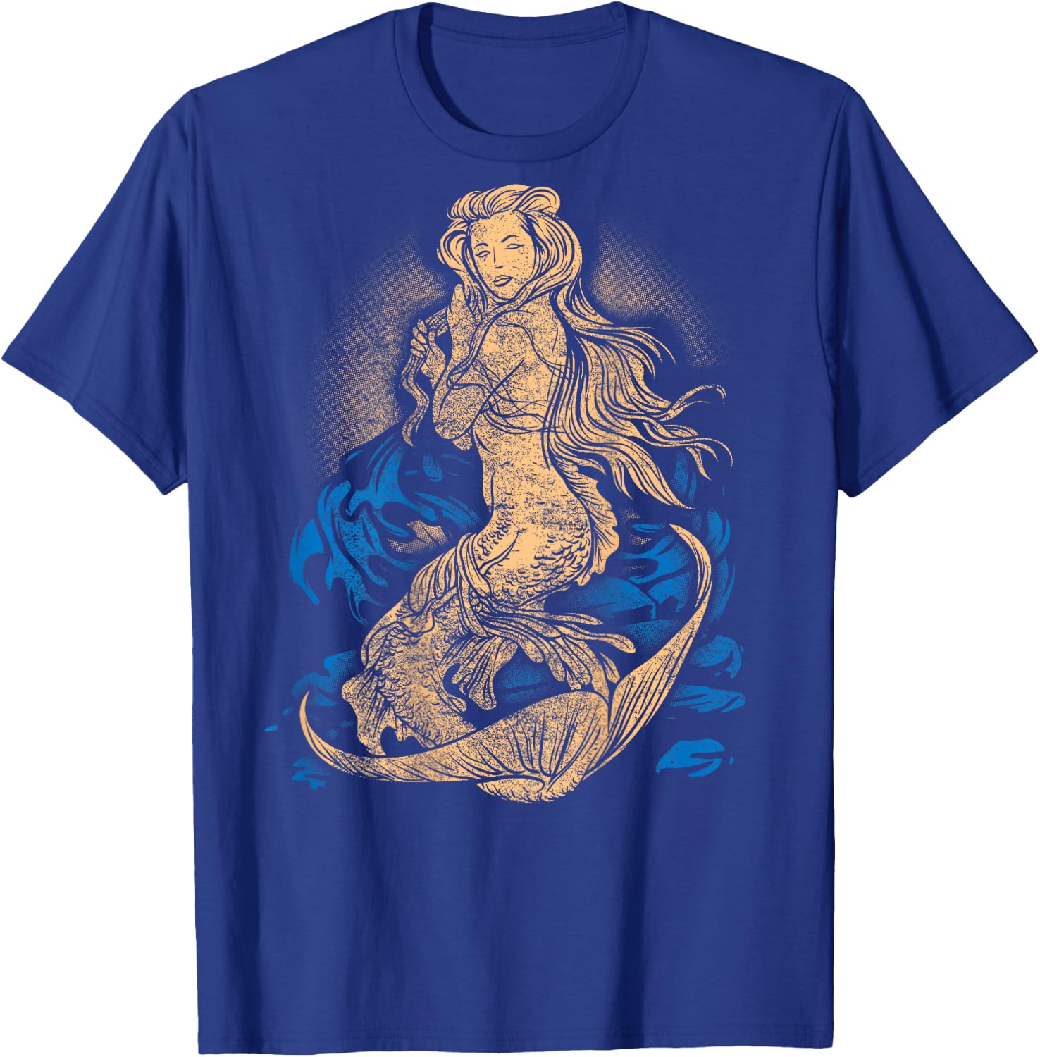 Mermaid Shirt Vintage Tattoo Ink Veteran Pin Up Girl Sexy T-Shirt - T-Shirt | Royal